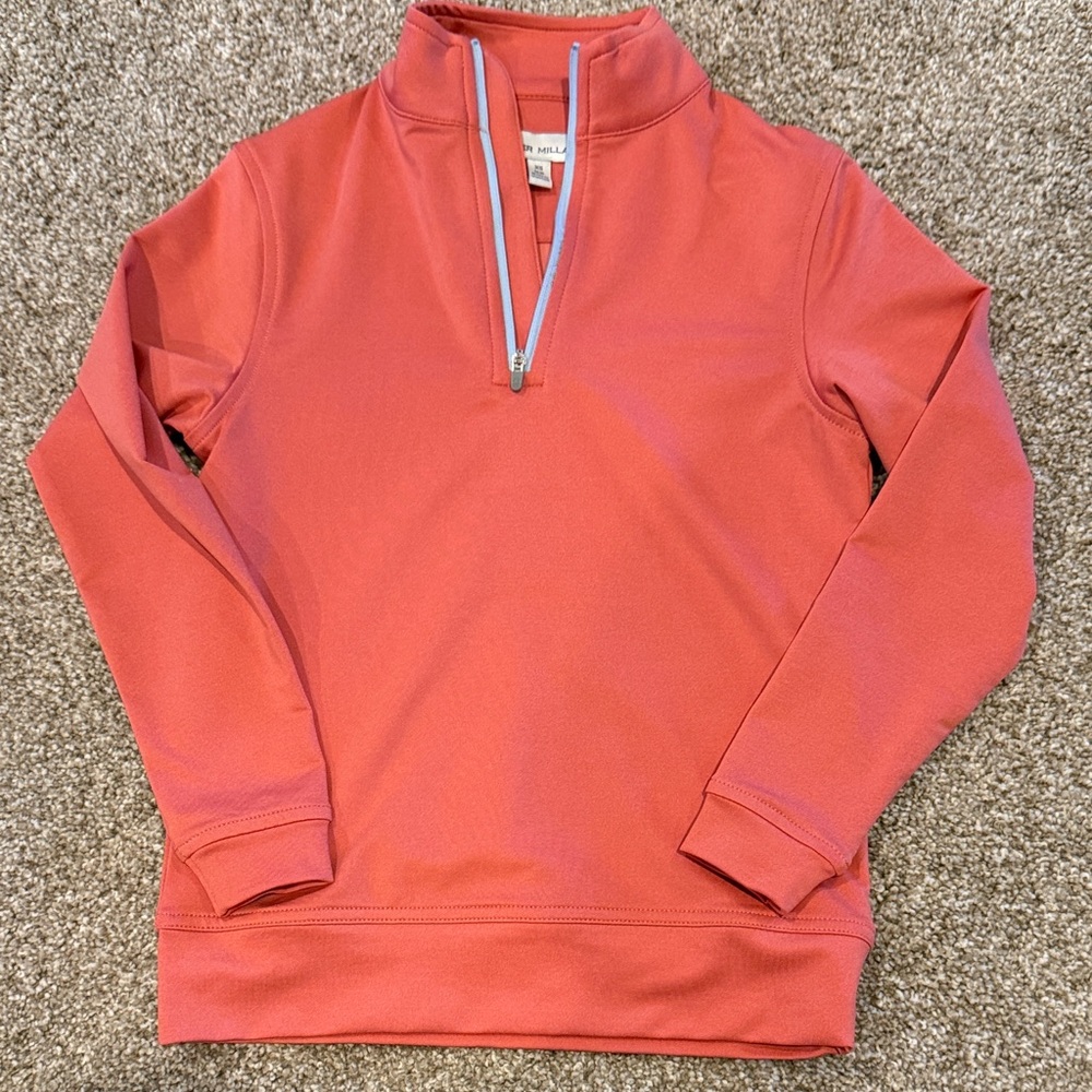 Peter Miller Coral Half-Zip Pullover
